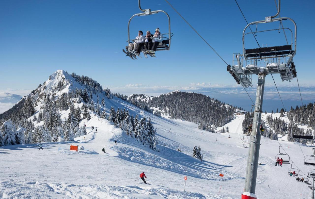 Votre Studio Balneo Bien-Etre A La Montagne Thollon-les-Memises Ngoại thất bức ảnh